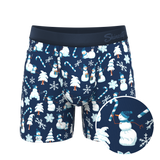 The Big Blizzard | Naughty Snowmen Ball Hammock® Pouch Underwear - Shinesty - Flyclothing LLC
