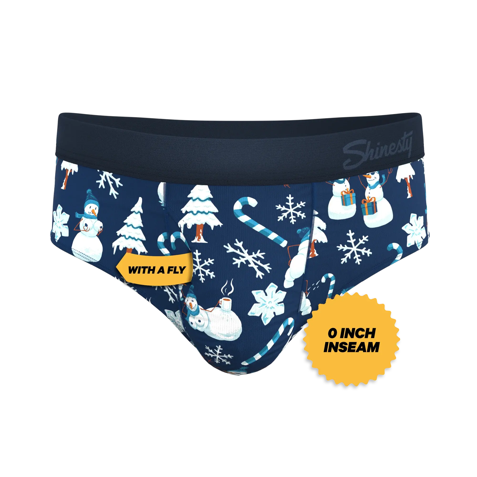 The Big Blizzard | Naughty Snowmen Ball Hammock® Pouch Underwear Briefs - Shinesty - Flyclothing LLC