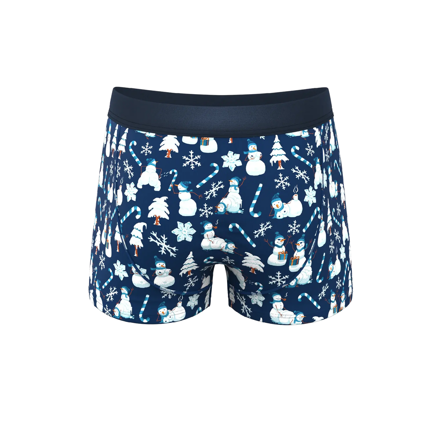 The Big Blizzard | Naughty Snowmen Ball Hammock® Pouch Trunks Underwear - Shinesty - Flyclothing LLC
