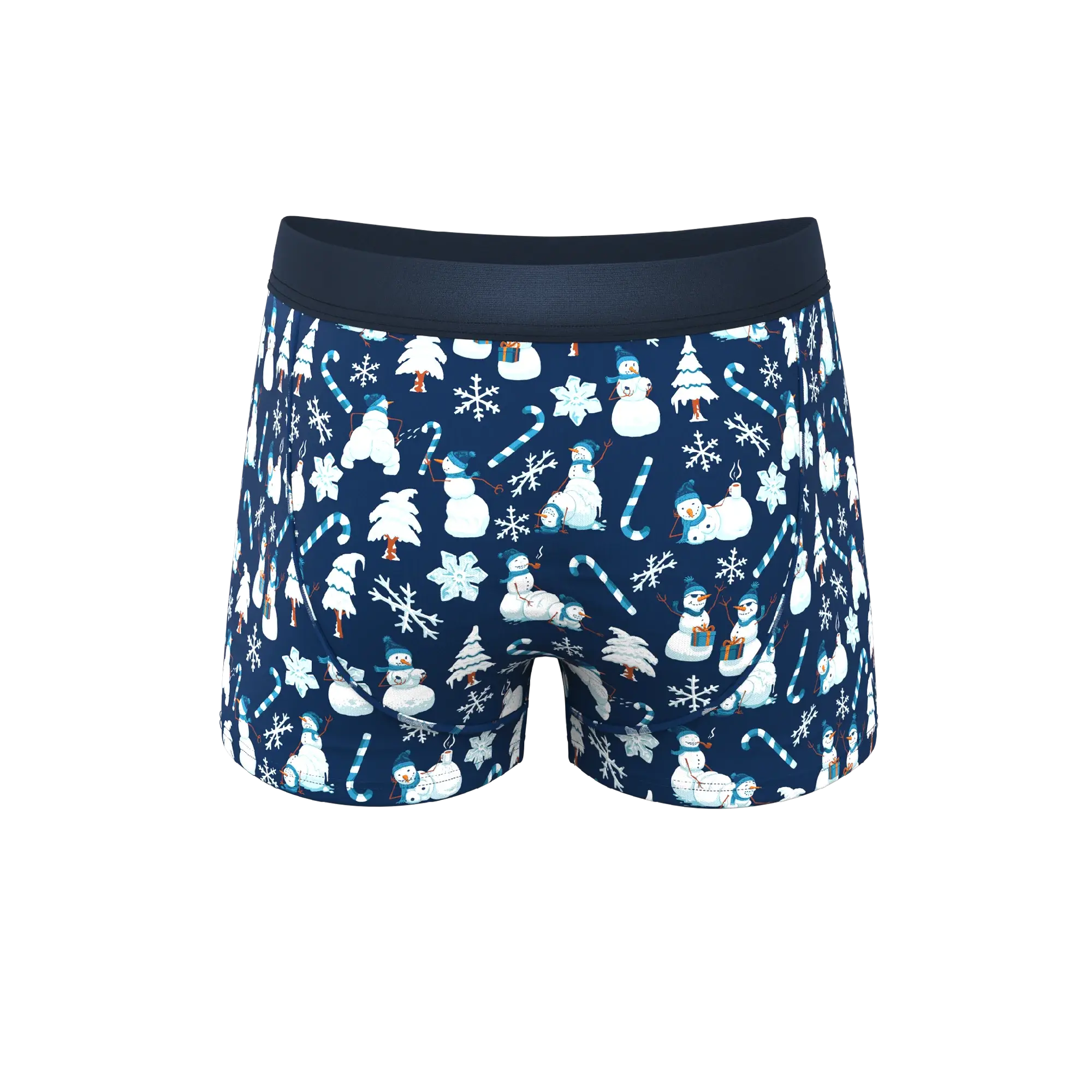 The Big Blizzard | Naughty Snowmen Ball Hammock® Pouch Trunks Underwear - Shinesty - Flyclothing LLC