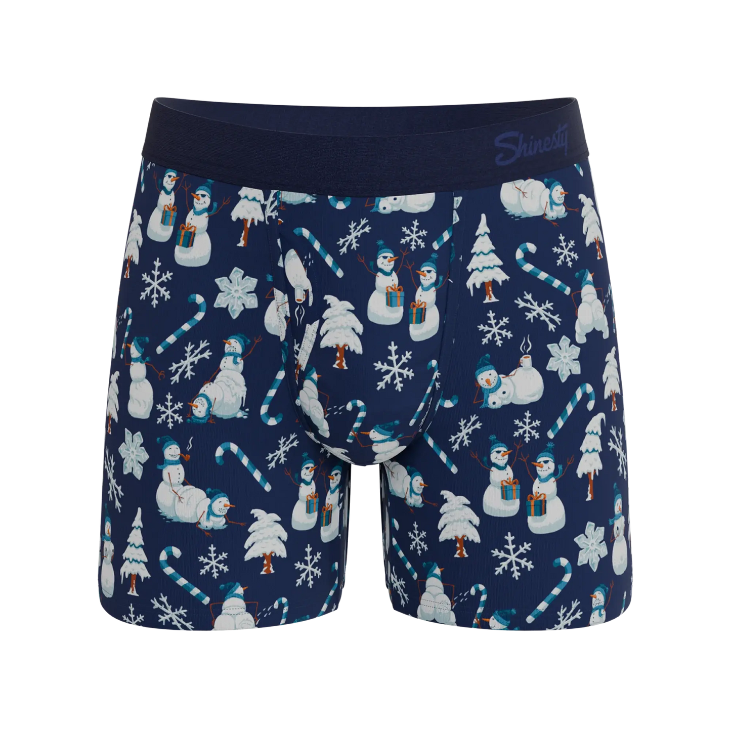 The Big Blizzard | Naughty Snowmen Ball Hammock® Magnum Big Pouch Underwear - Shinesty - Flyclothing LLC