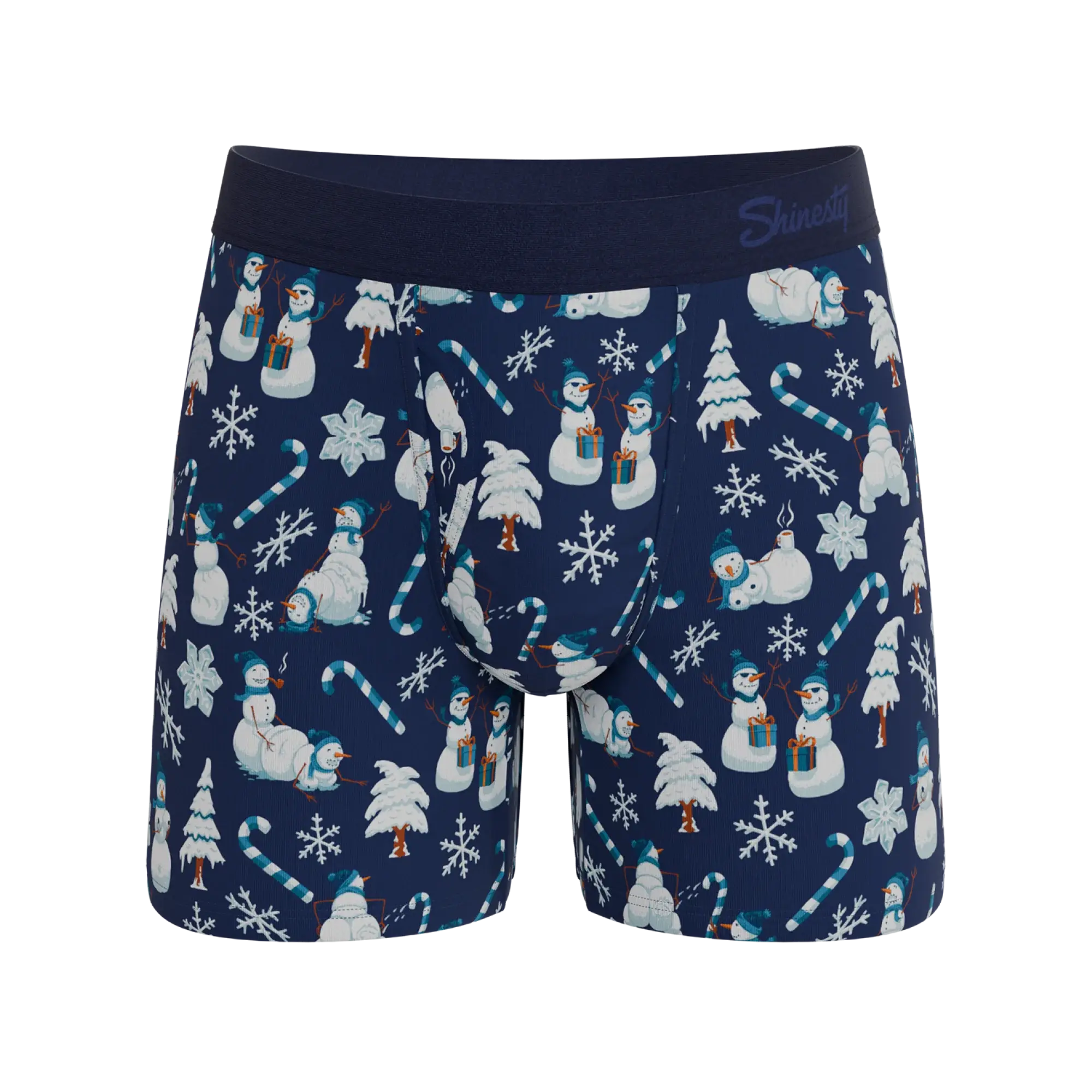 The Big Blizzard | Naughty Snowmen Ball Hammock® Magnum Big Pouch Underwear - Shinesty - Flyclothing LLC