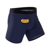 The Big Blue | Navy Ball Hammock® Pouch Underwear With Fly
