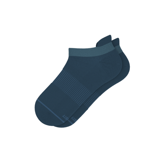 The Big Blue | Navy Heel Hammock™ Ankle Socks - Shinesty