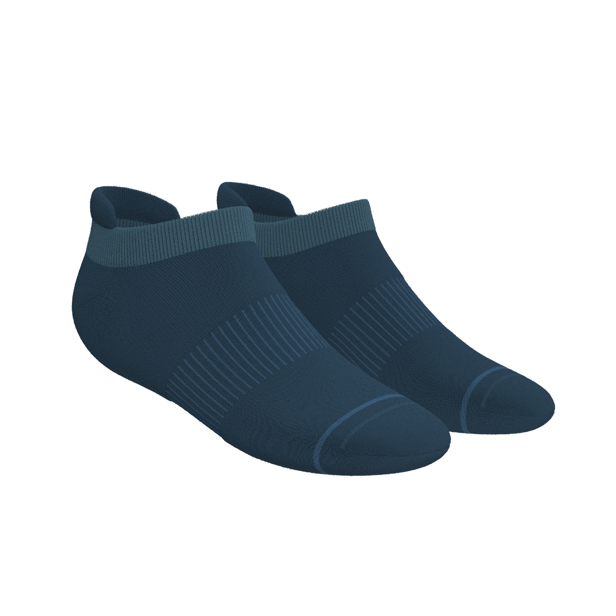 The Big Blue | Navy Heel Hammock™ Ankle Socks - Shinesty