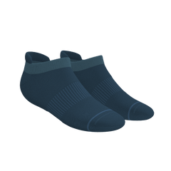 The Big Blue | Navy Heel Hammock™ Ankle Socks - Shinesty