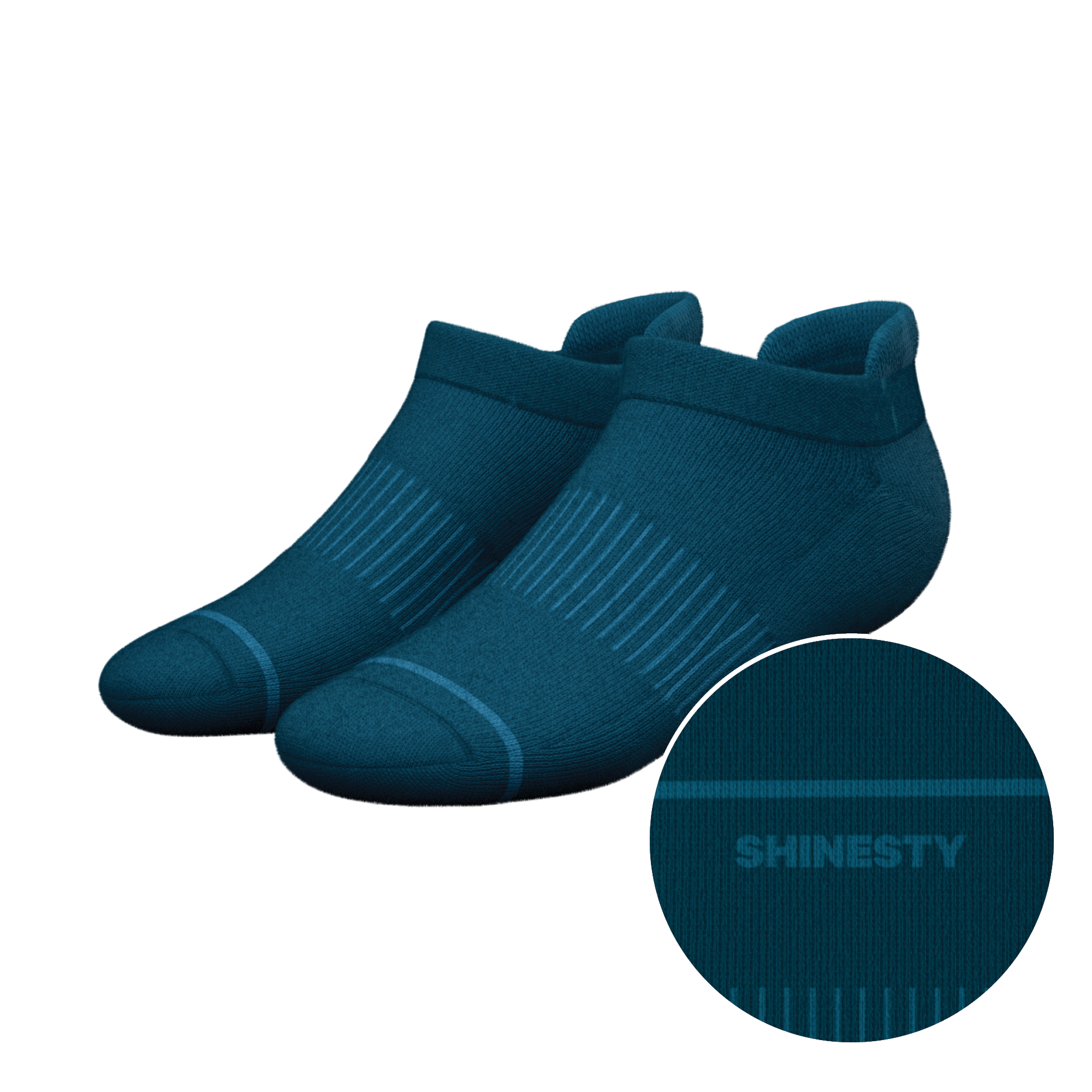 The Big Blue | Navy Heel Hammock™ Ankle Socks