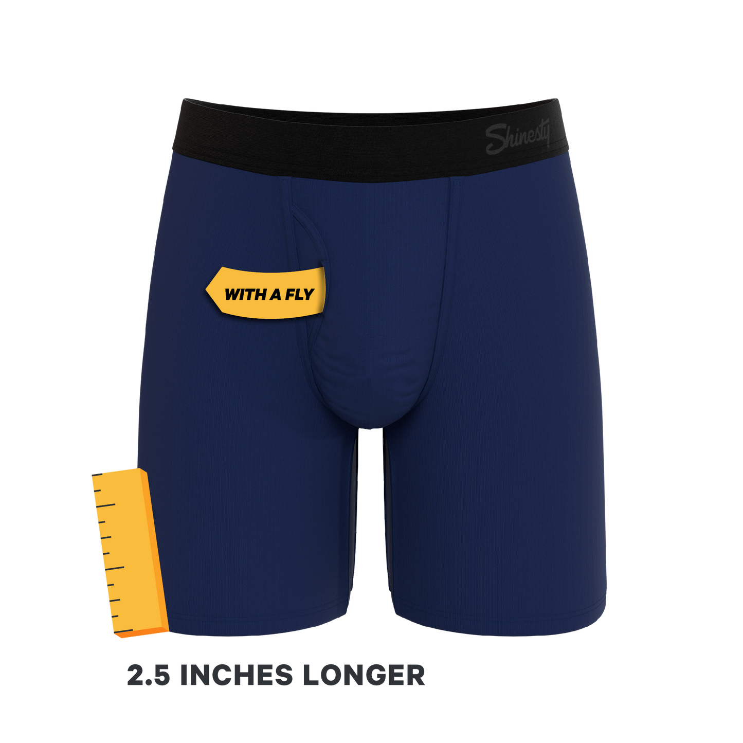 The Big Blue | Navy Ball Hammock® Boxer - Long Leg