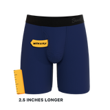 The Big Blue | Navy Ball Hammock® Boxer - Long Leg