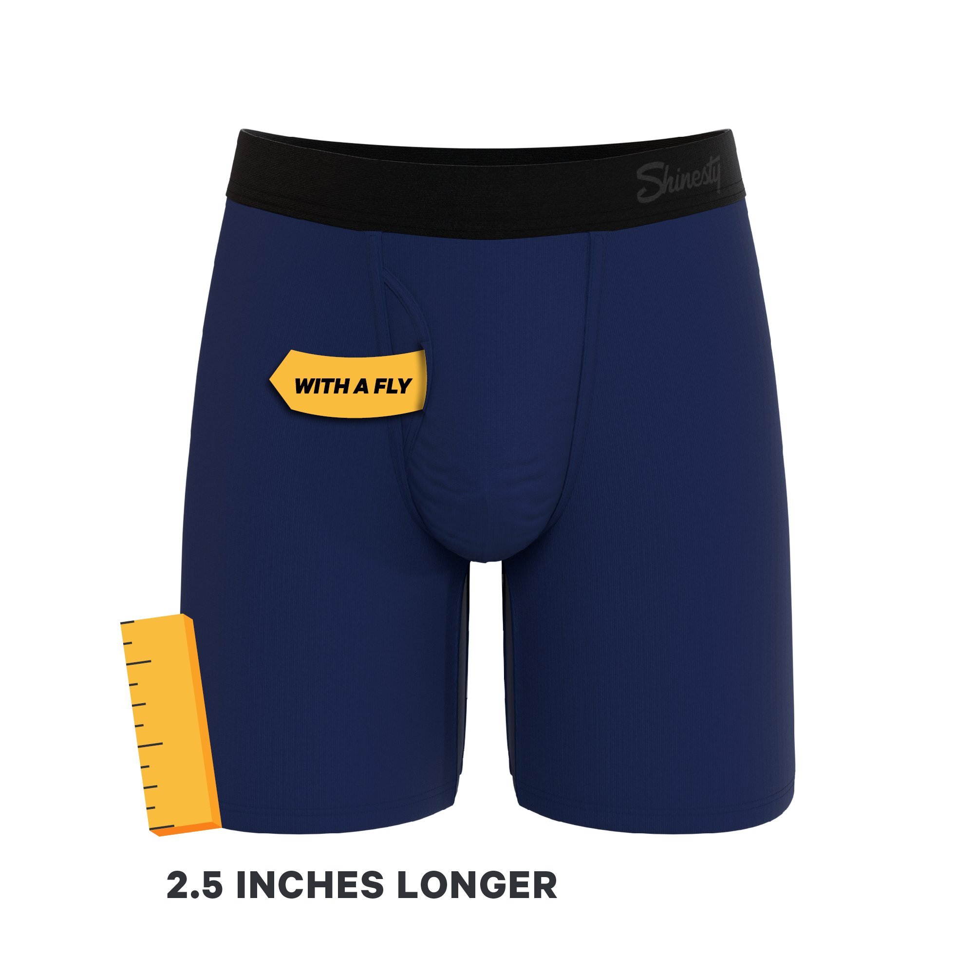 The Big Blue | Navy Ball Hammock® Boxer - Long Leg