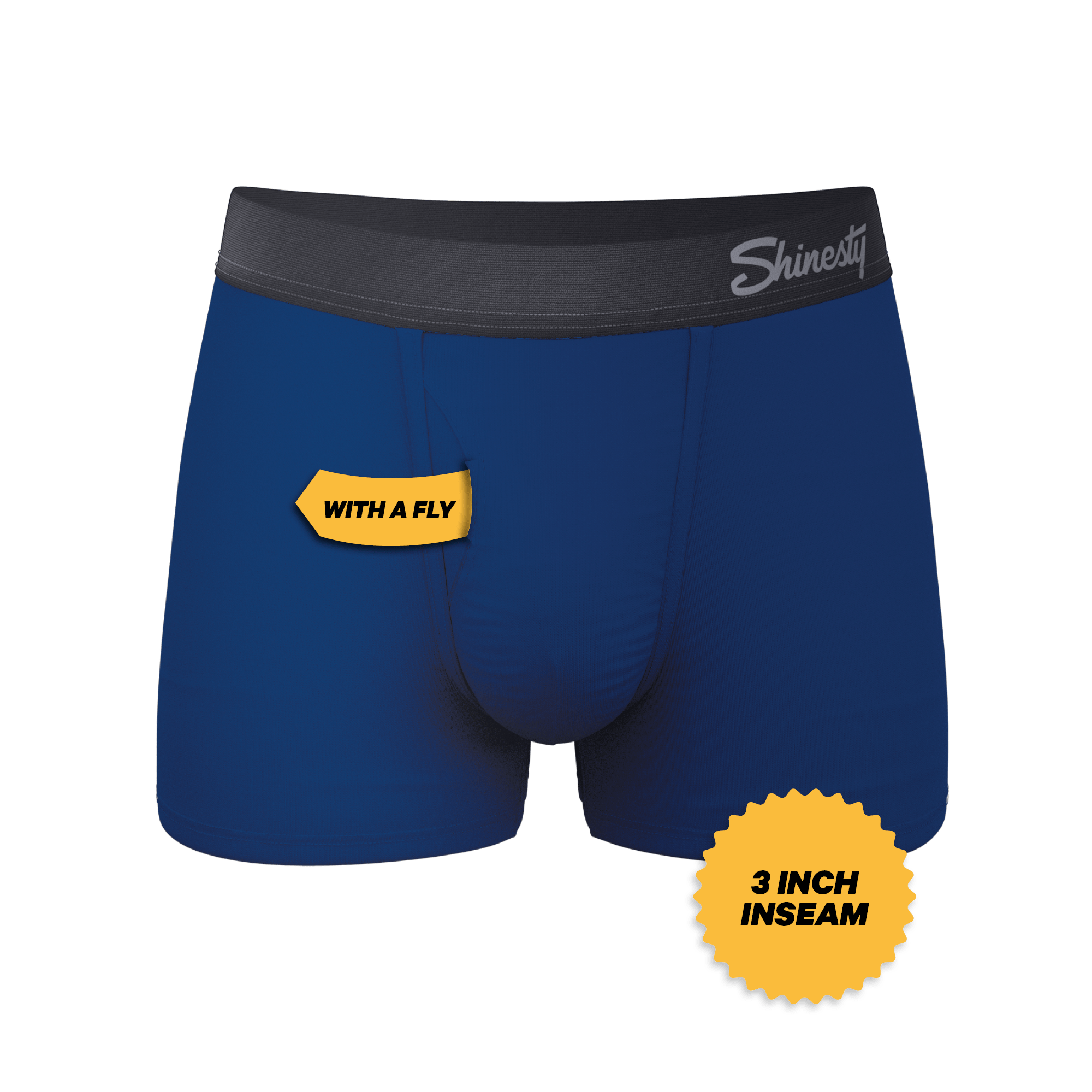 The Big Blue | Navy Ball Hammock® Pouch Trunks Underwear - Shinesty