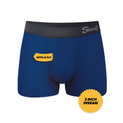 The Big Blue | Navy Ball Hammock® Pouch Trunks Underwear - Shinesty