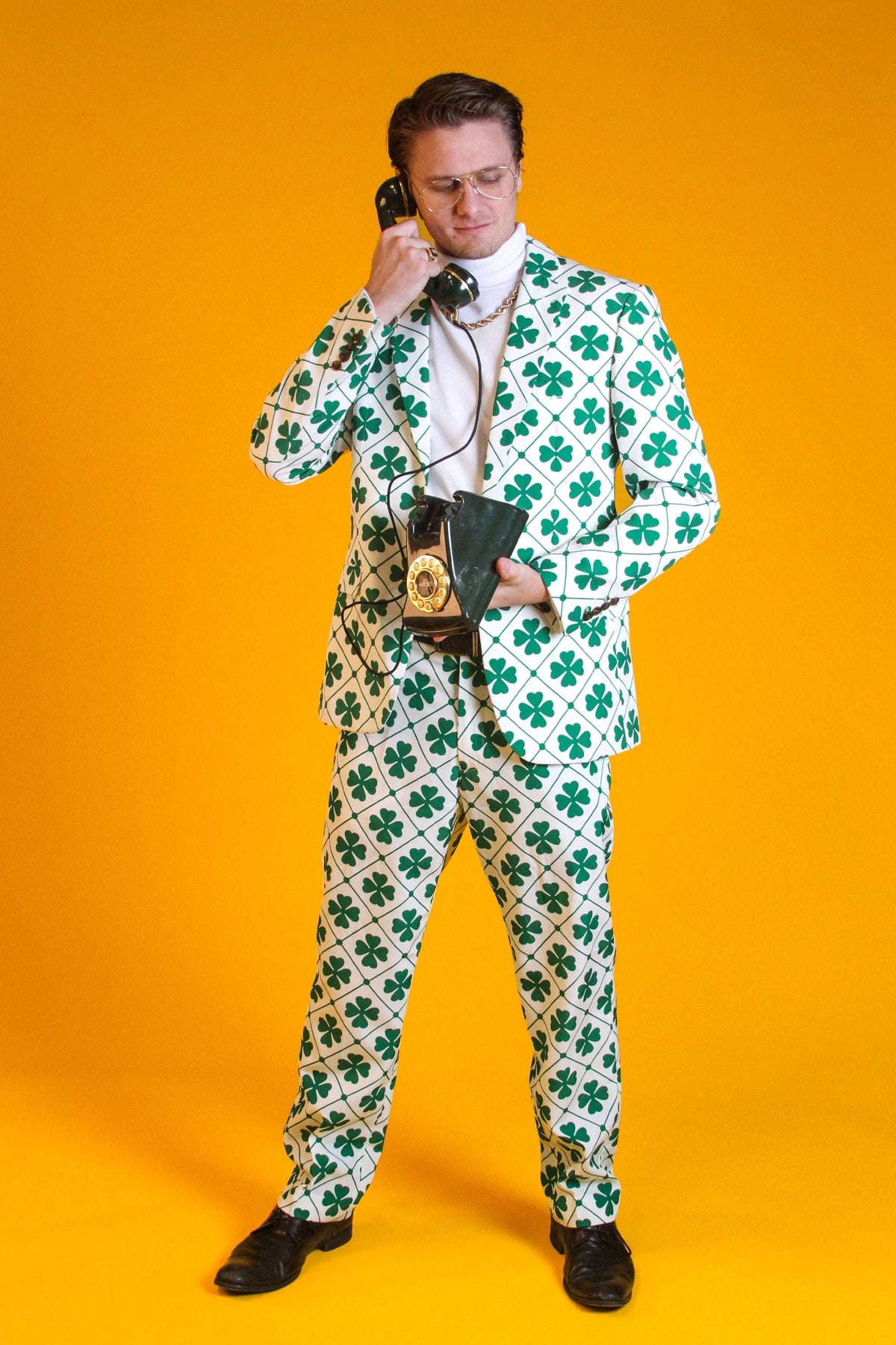 The Big Mistake | Men's Four Leaf St. Patrick's Day Suit - Shinesty - Flyclothing LLC