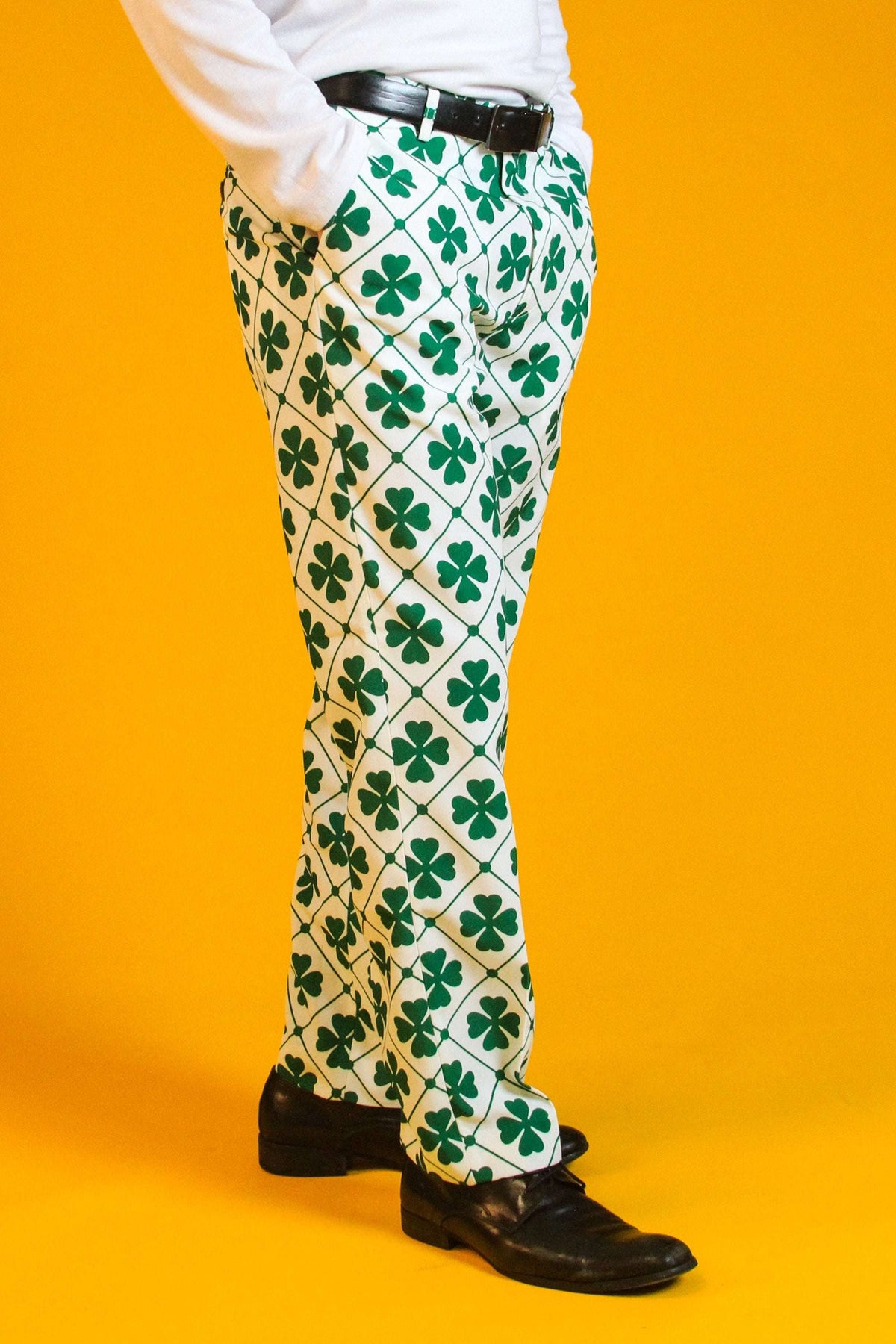 The Big Mistake | Four Leaf St. Patrick's Day Suit Pants - Shinesty - Flyclothing LLC