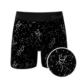 The Big Bang | Glow In The Dark Constellation Ball Hammock® Magnum Big Pouch Underwear - Shinesty - Flyclothing LLC