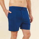 The Big Blue | Navy SleepDeep™ Men’s Pajama Shorts - Shinesty - Flyclothing LLC