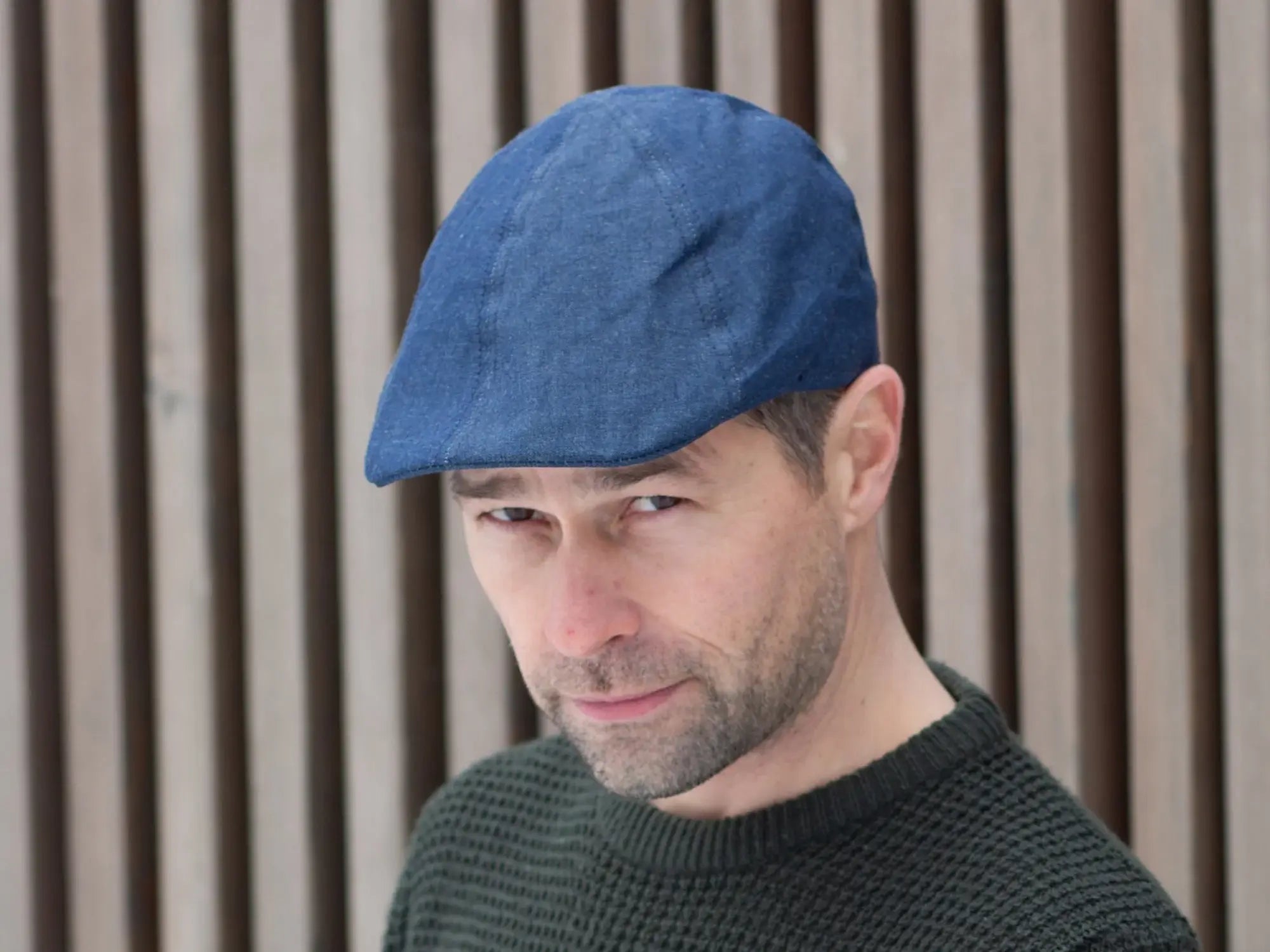 Duck Bill Cap Blue - Bigalli Hats USA - Flyclothing LLC