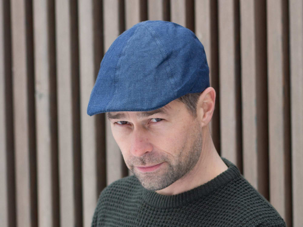 Duck Bill Cap Blue - Bigalli Hats USA - Flyclothing LLC