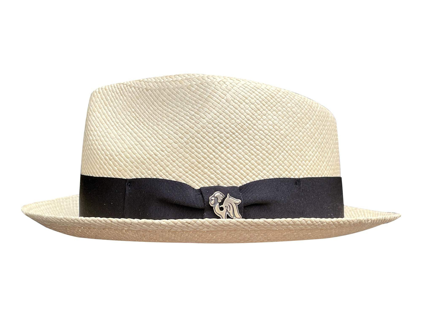 Boston Trilby Panama Hat - Handwoven - Bigalli Hats USA - Flyclothing LLC