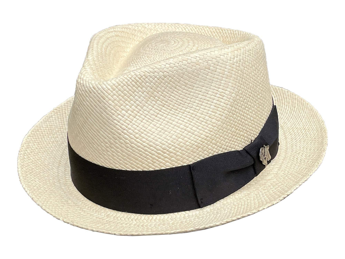 Boston Trilby Panama Hat - Handwoven - Bigalli Hats USA - Flyclothing LLC