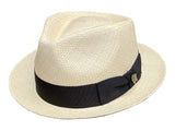 Boston Trilby Panama Hat - Handwoven - Bigalli Hats USA - Flyclothing LLC