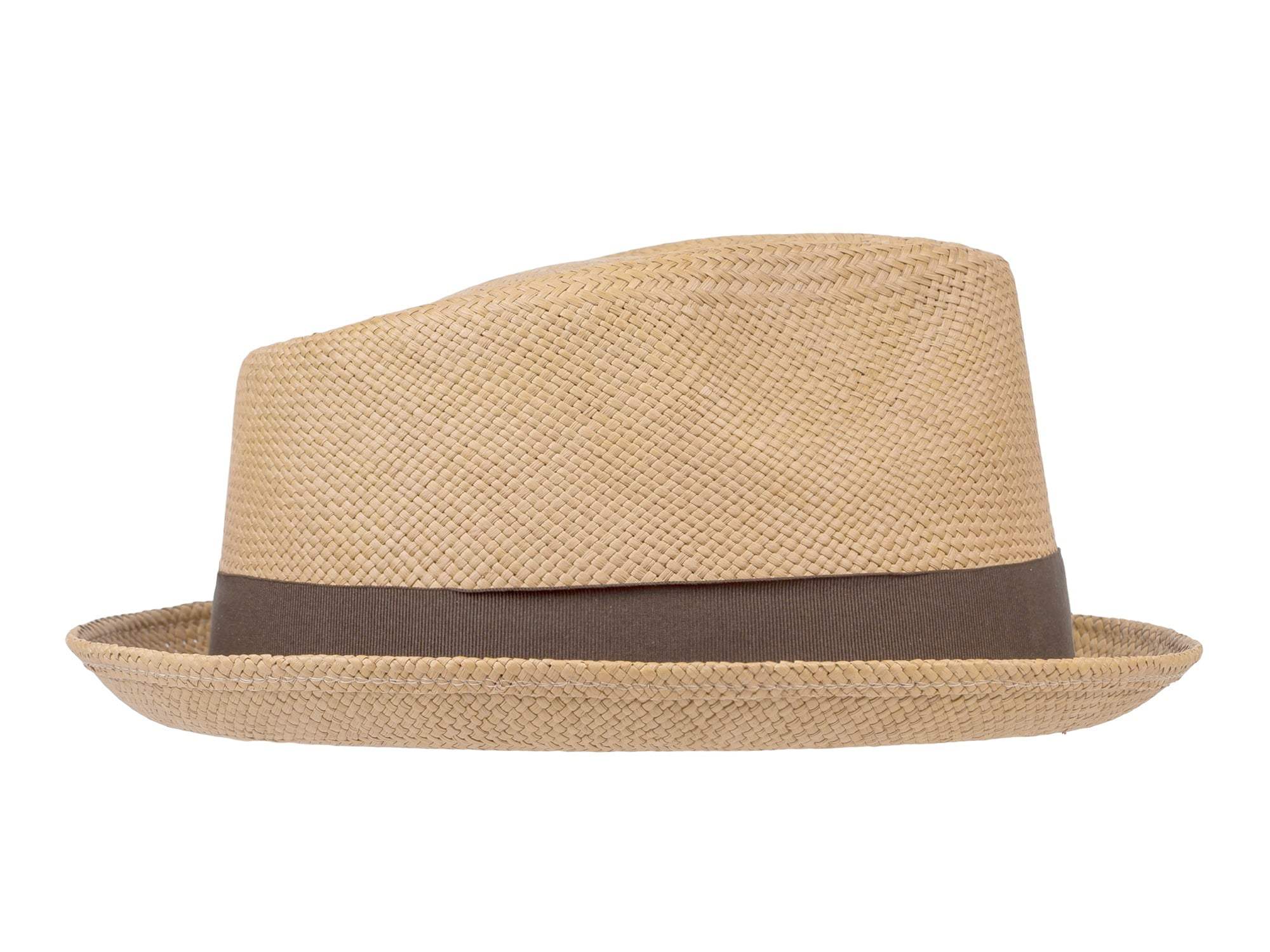 Boston Trilby Panama Hat - Handwoven - Bigalli Hats USA - Flyclothing LLC