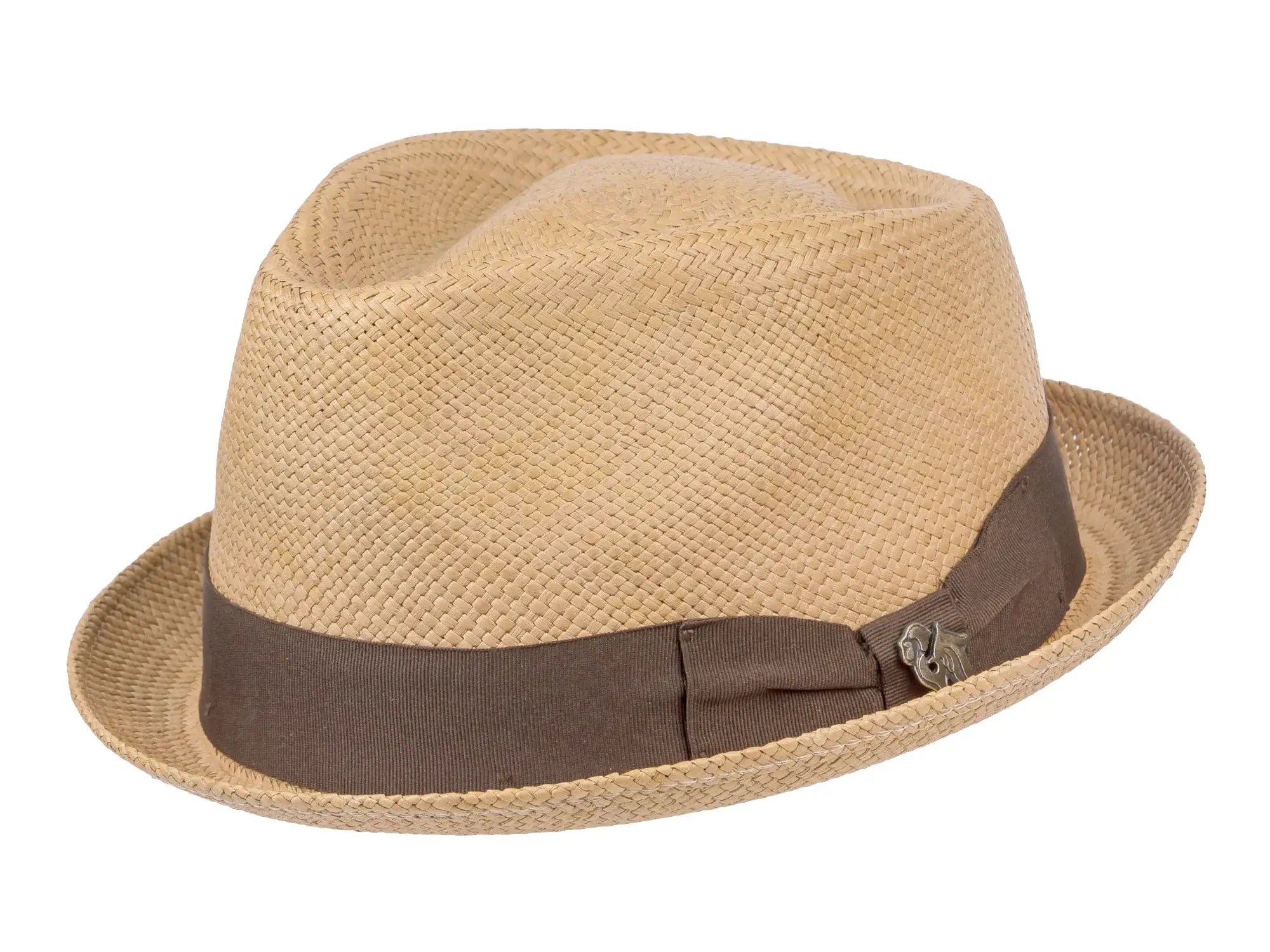 Boston Trilby Panama Hat - Handwoven - Bigalli Hats USA - Flyclothing LLC