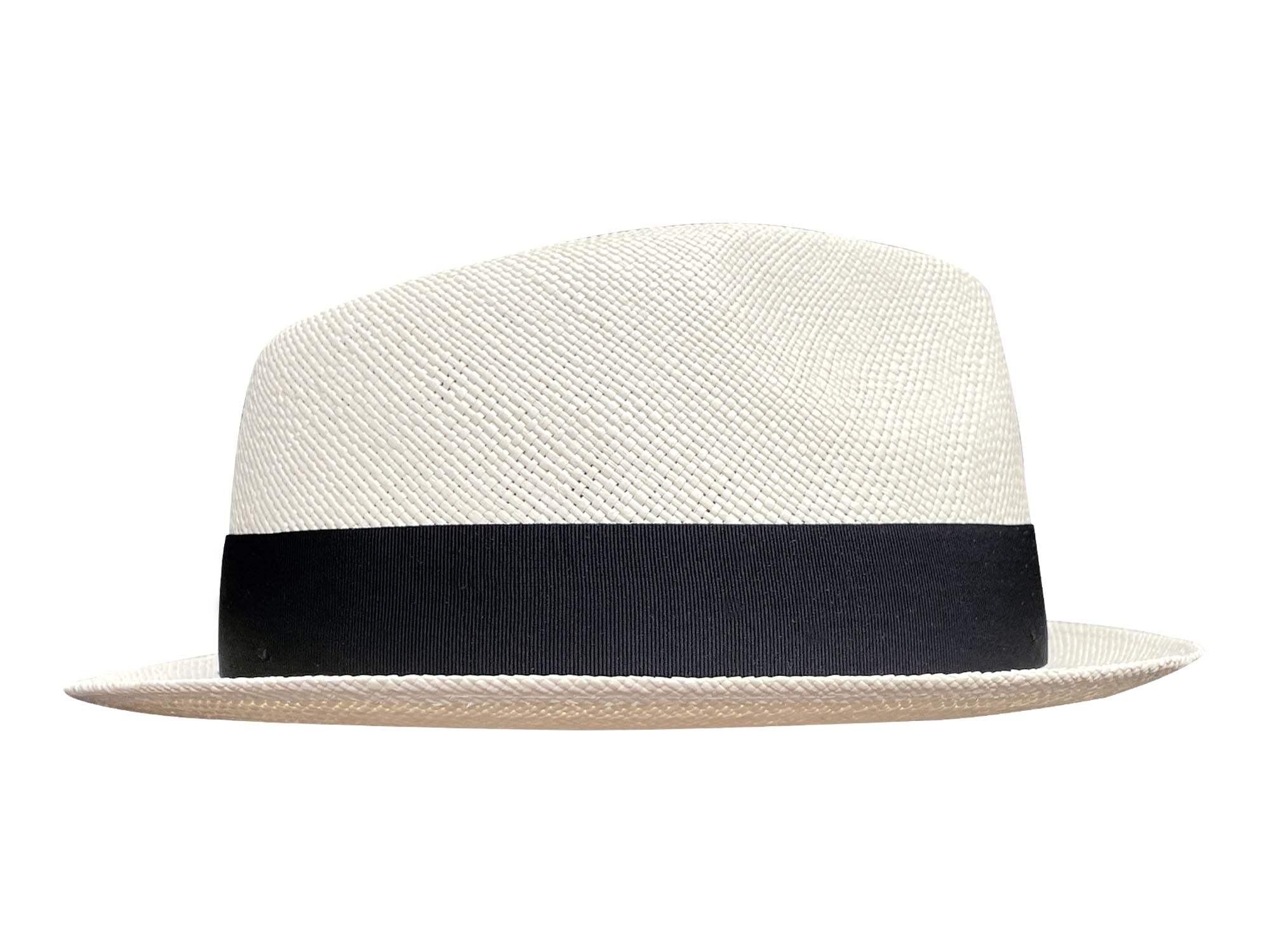 Boston Trilby Panama Hat - Handwoven - Bigalli Hats USA - Flyclothing LLC