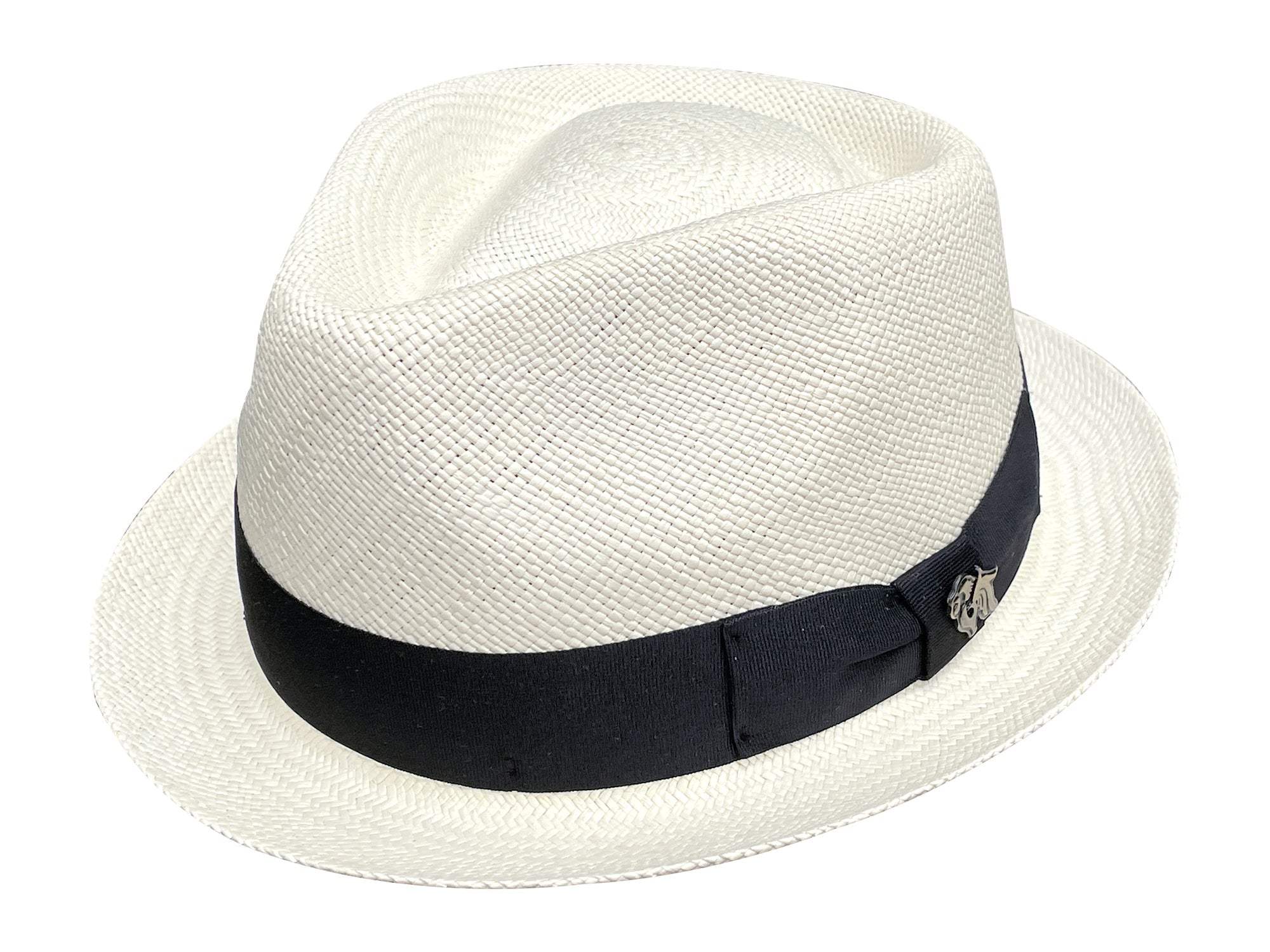 Boston Trilby Panama Hat - Handwoven - Bigalli Hats USA - Flyclothing LLC