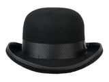 Classic Wool Felt Hat Bowler Fully Lined - Bigalli Hats USA - Flyclothing LLC