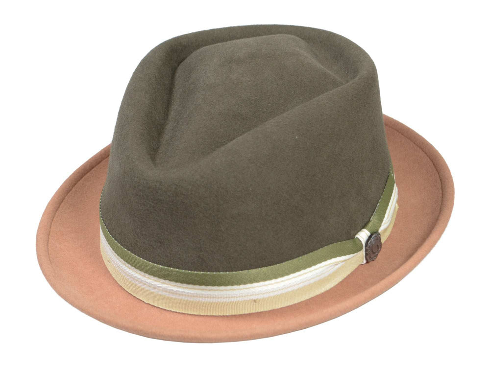 Diamond Combined Wool Felt OC - Bigalli Hats USA - Flyclothing LLC