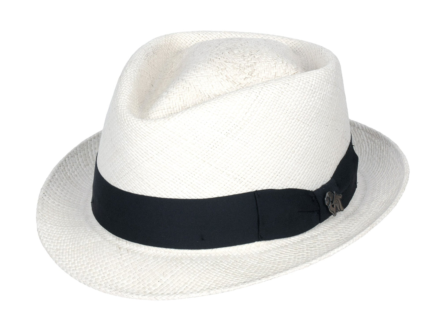 Diamond Trilby Panama Hat - Handwoven - Bigalli Hats USA - Flyclothing LLC