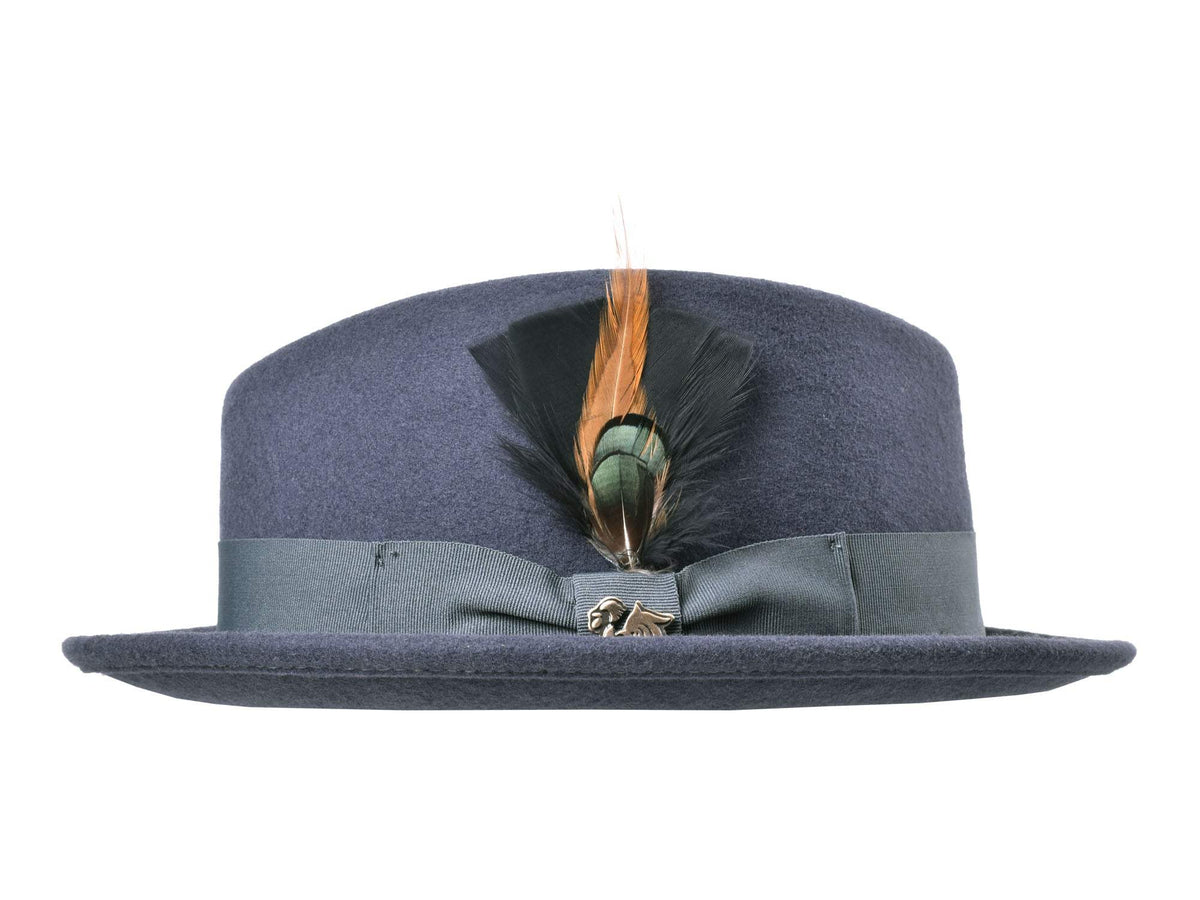 Diamond Stingy Men's Wool Felt Fedora - Bigalli Hats USA - Flyclothing LLC