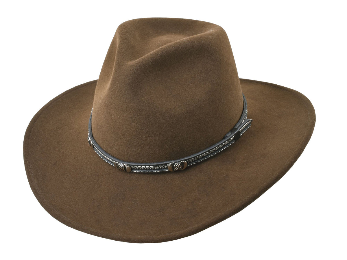 Outdoor Merino Wool Felt Hat Dryden - Bigalli Hats USA - Flyclothing LLC