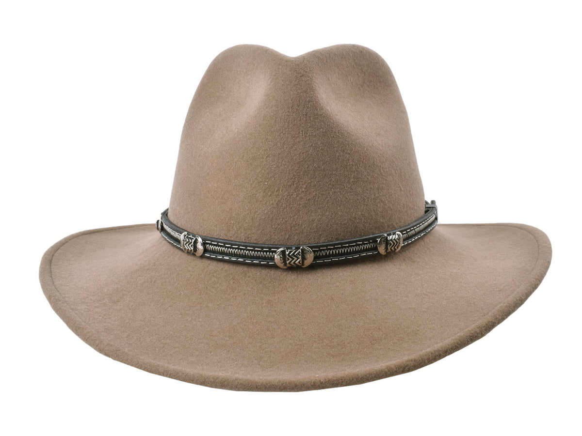 Outdoor Merino Wool Felt Hat Dryden - Bigalli Hats USA - Flyclothing LLC