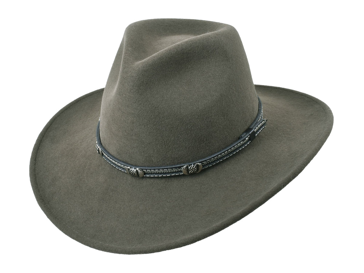 Outdoor Merino Wool Felt Hat Dryden - Bigalli Hats USA - Flyclothing LLC