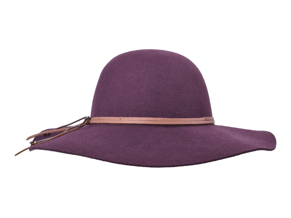 Wool Felt Floppy Hat for Women Fiona