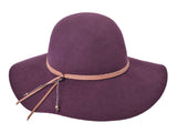 Wool Felt Floppy Hat for Women Fiona