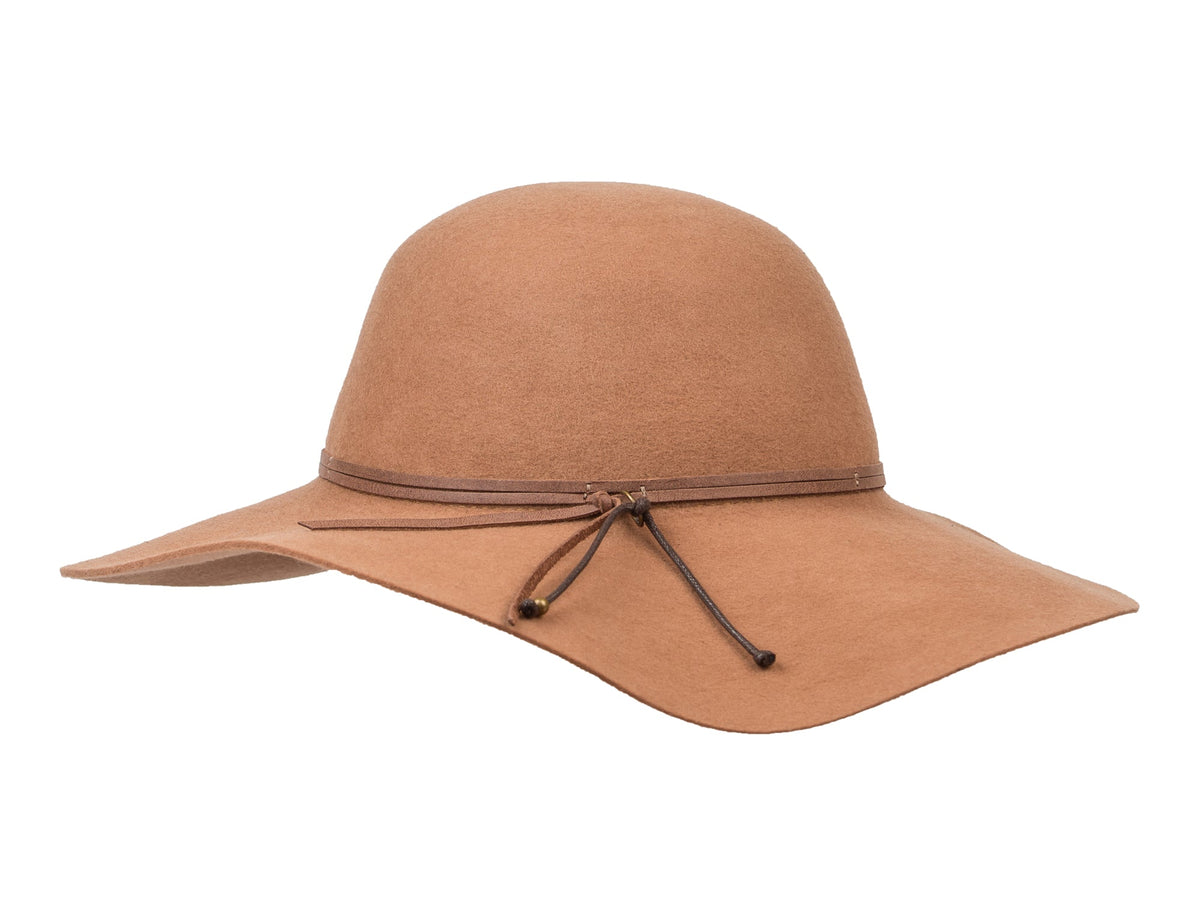 Wool Felt Floppy Hat for Women Fiona