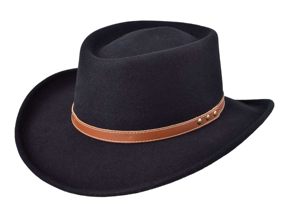 Outdoor Wool Felt Hat Merino Gambler - Bigalli Hats USA - Flyclothing LLC