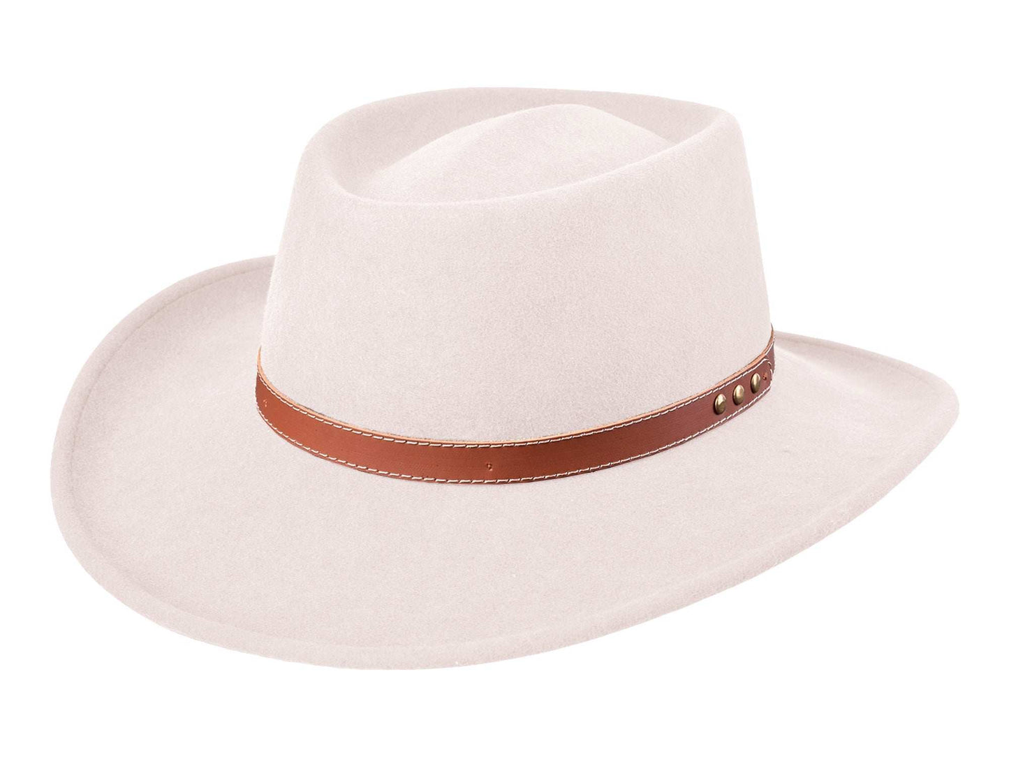 Outdoor Wool Felt Hat Merino Gambler - Bigalli Hats USA - Flyclothing LLC