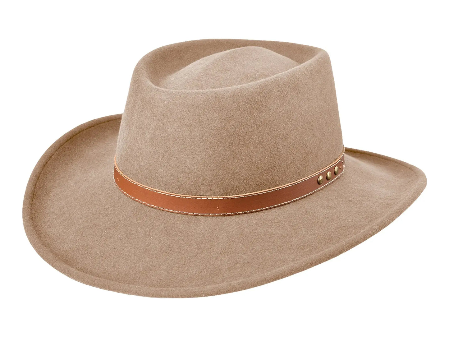 Outdoor Wool Felt Hat Merino Gambler - Bigalli Hats USA - Flyclothing LLC