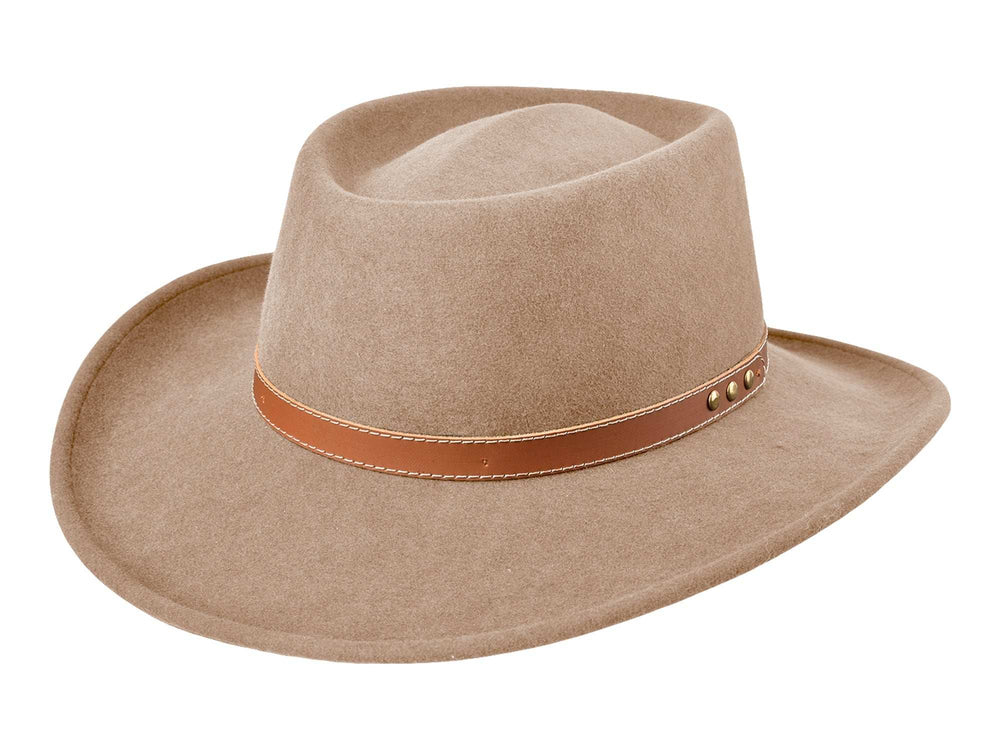 Outdoor Wool Felt Hat Merino Gambler - Bigalli Hats USA - Flyclothing LLC