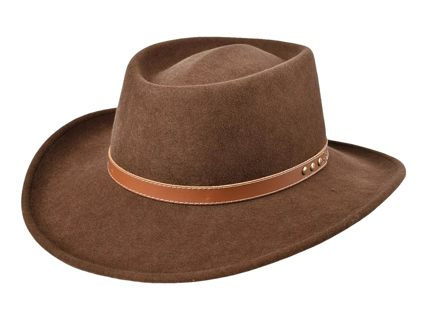 Outdoor Wool Felt Hat Merino Gambler - Bigalli Hats USA - Flyclothing LLC