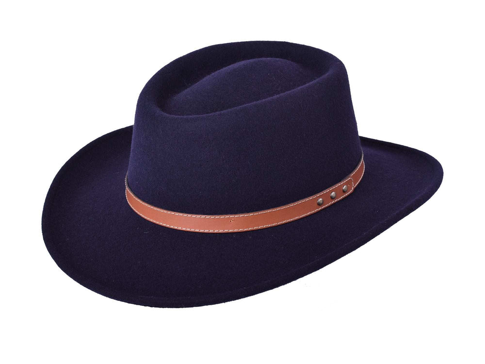 Outdoor Wool Felt Hat Merino Gambler - Bigalli Hats USA - Flyclothing LLC