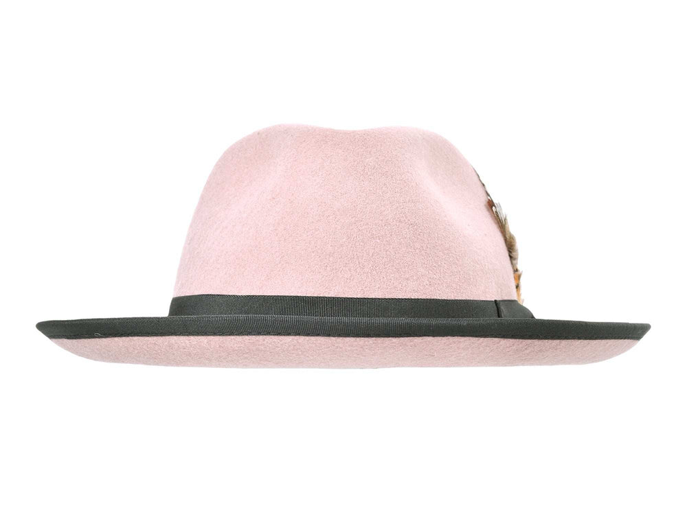 Classic Wool Felt Fedora Hat for Men Heritage - Bigalli Hats USA - Flyclothing LLC