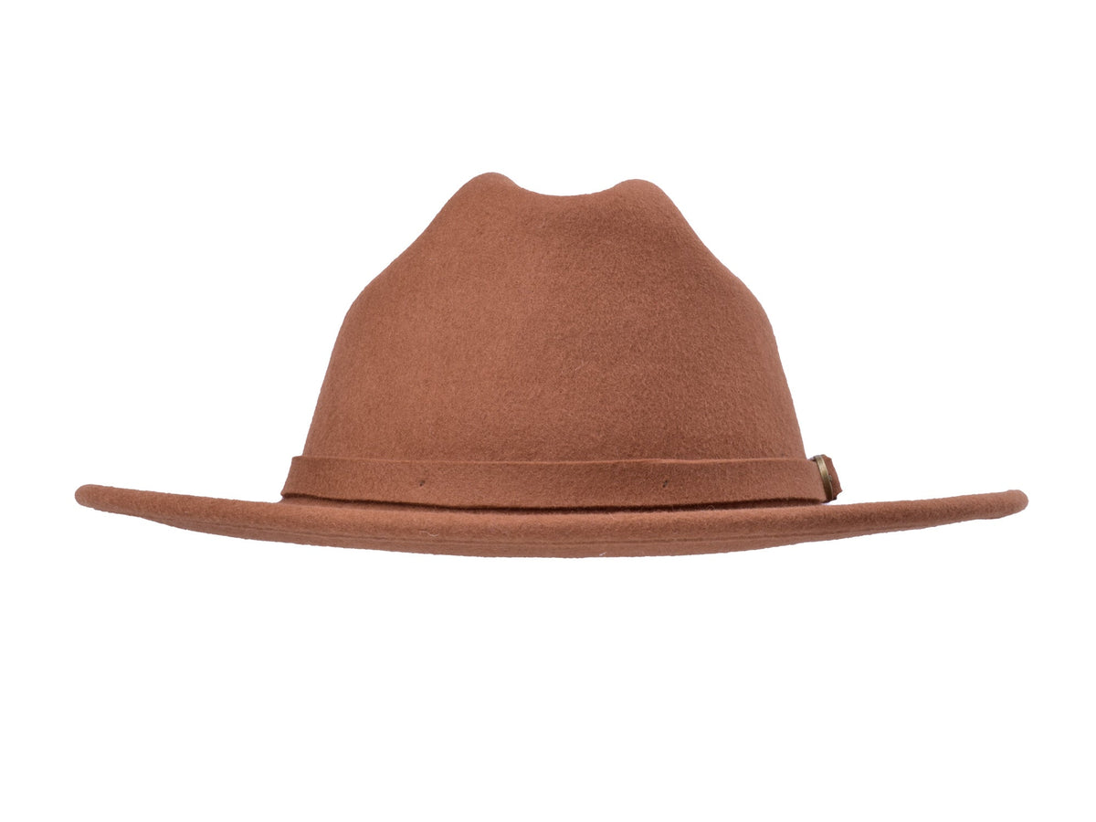 Wool Felt Fedora Hat Classic Houston