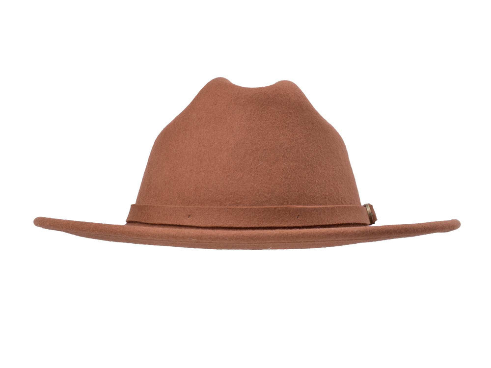 Wool Felt Fedora Hat Classic Houston - Bigalli Hats USA - Flyclothing LLC
