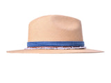 Indigo Panama Hat Straw - Handwoven - Bigalli Hats USA - Flyclothing LLC