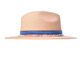 Indigo Panama Hat - Handwoven - Bigalli Hats USA - Flyclothing LLC